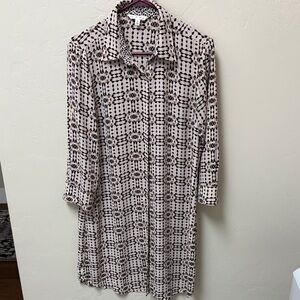 Cabi medium button front dress